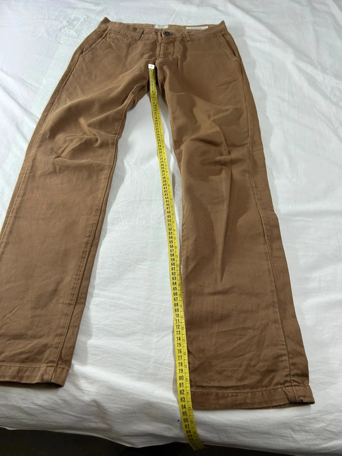 Chino beige marron Jules – photo 5